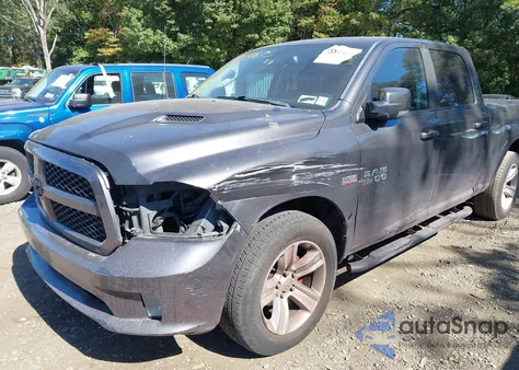 2015 Ram 1500 Sport из США, поврежденный, VIN 1C6RR7UT1FS787183